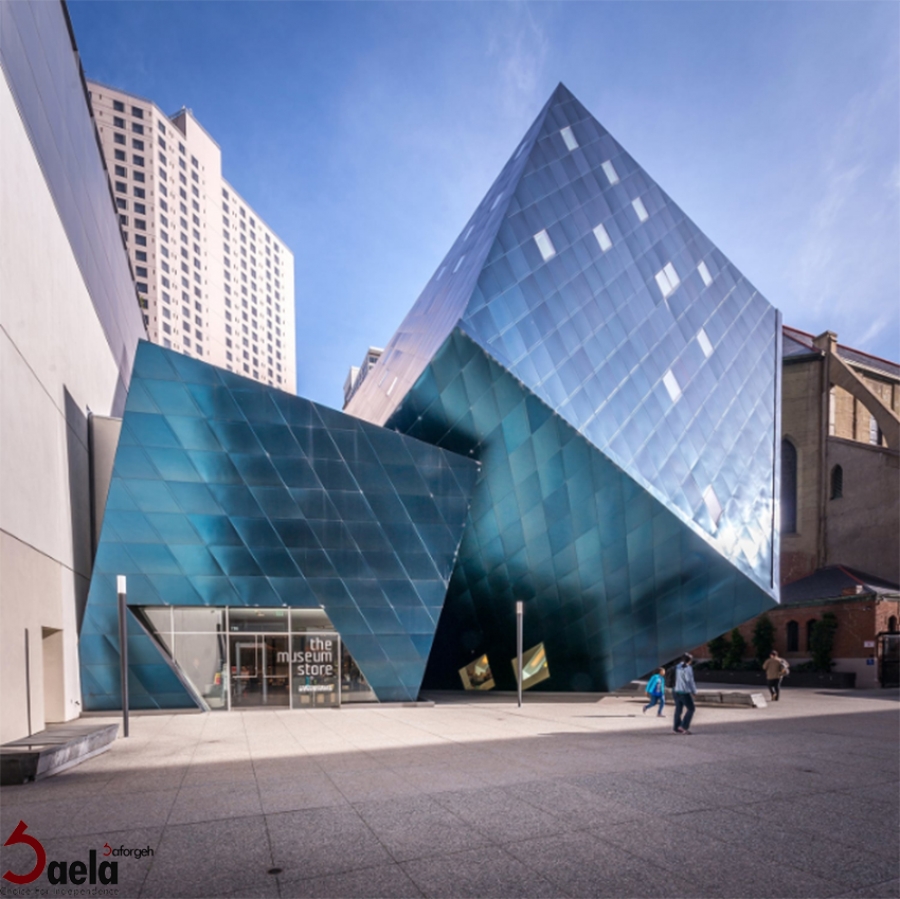 معماری موزه معاصر یهودیان سانفرانسیسکو