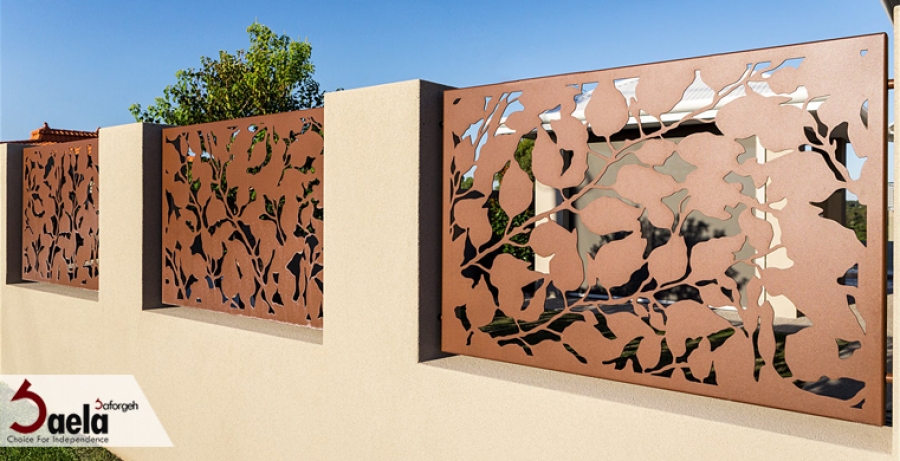 مدل جدید حفاظ و نرده فرفورژه