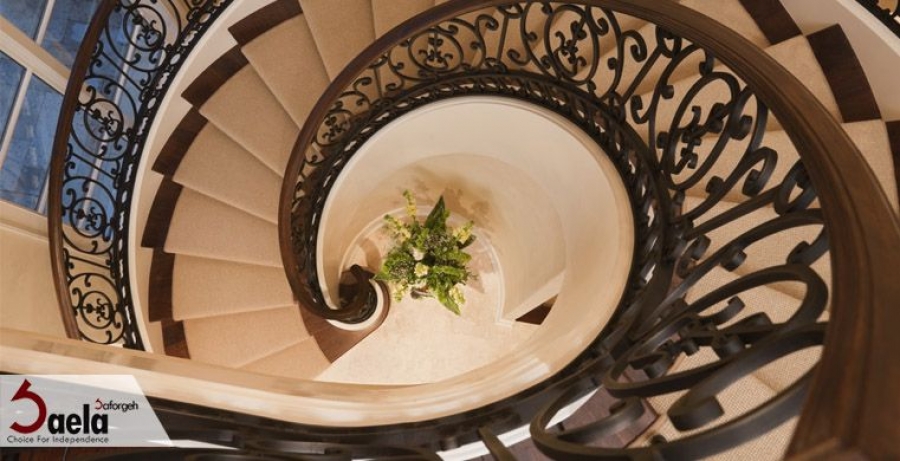 مدل نرده فلزی خانه های دوبلکس