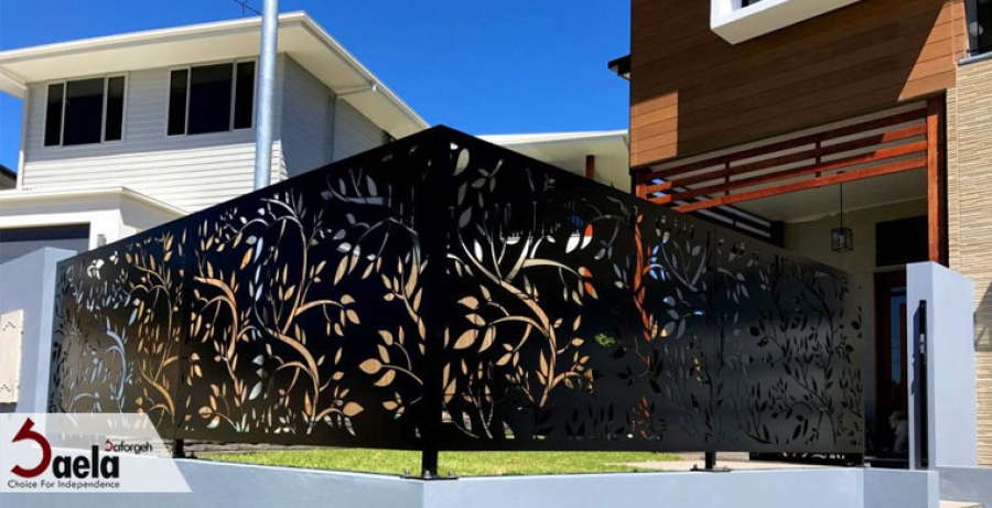 طرح های جدید نرده تراس