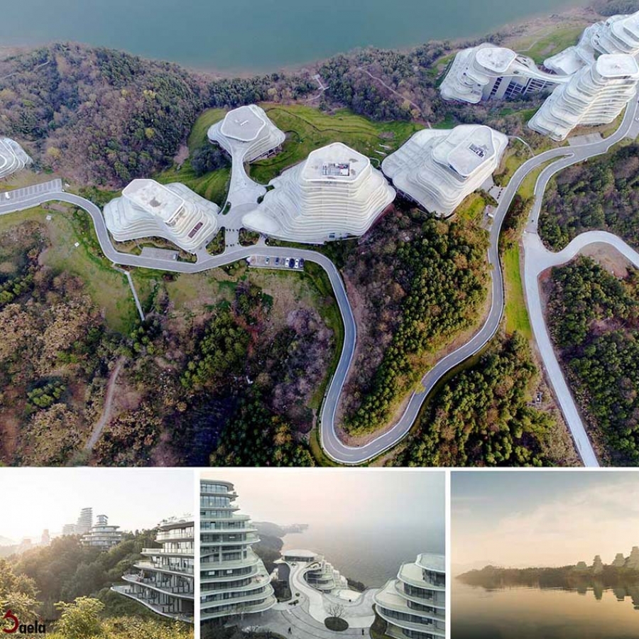 طراحی مجموعه هتل های کوهستانی