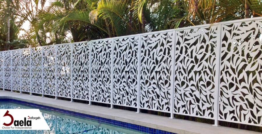 نرده فلزی و تغییر جلوه محیط