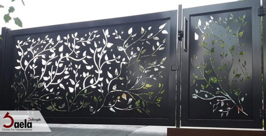 ساخت درب فرفورژه جدید