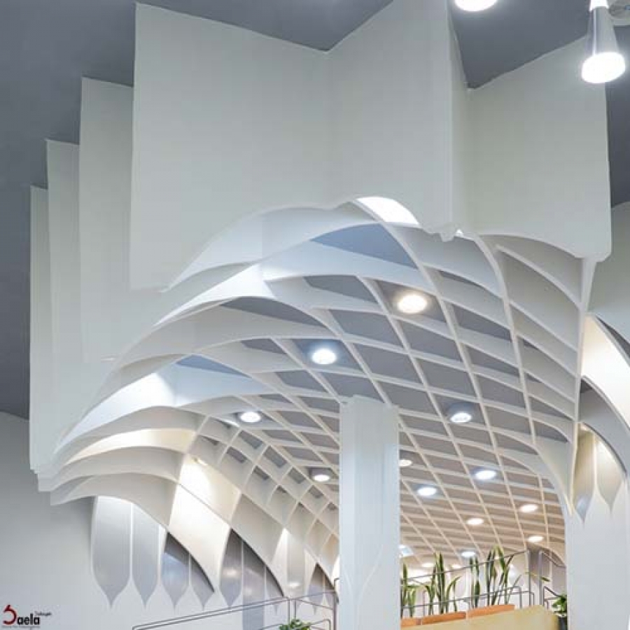 طراحی و دکوراسیون داخلی فروشگاه ماهر همدان