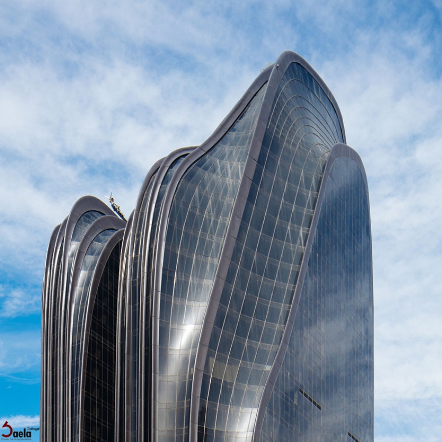 معماری برج با الهام از ارتفاعات چین توسط گروه معماری MAD