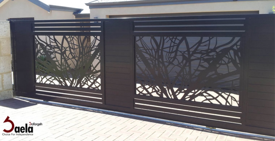 درب فرفورژه جدید لوکس