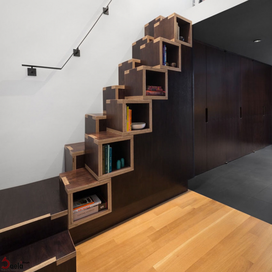 طراحی پله برای فضای محدود