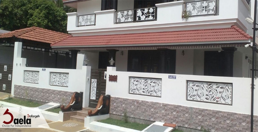 نرده فرفورژه بالکن جدید