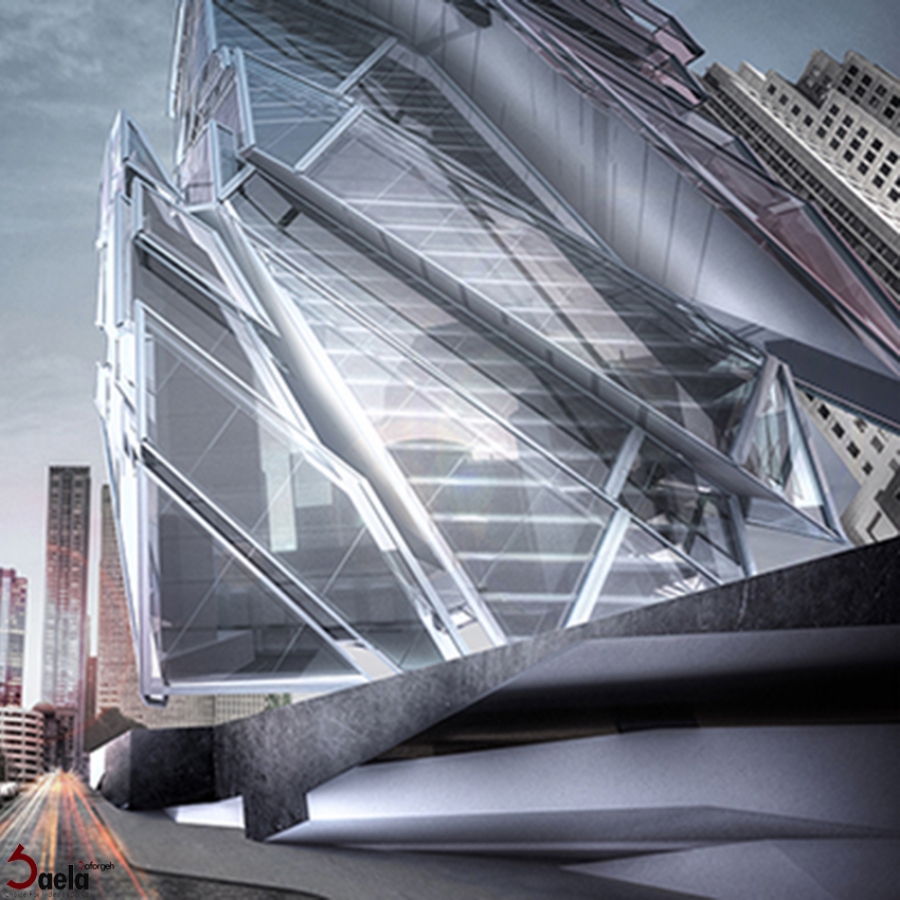 طراحی برج با چشم اندازی از کل به جزء